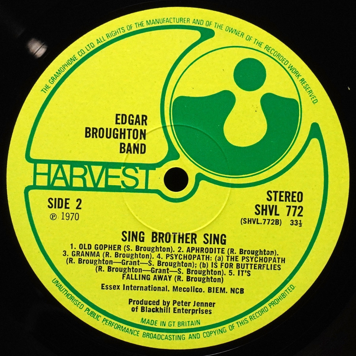 LP Edgar Broughton Band — Sing Brother Sing фото 5