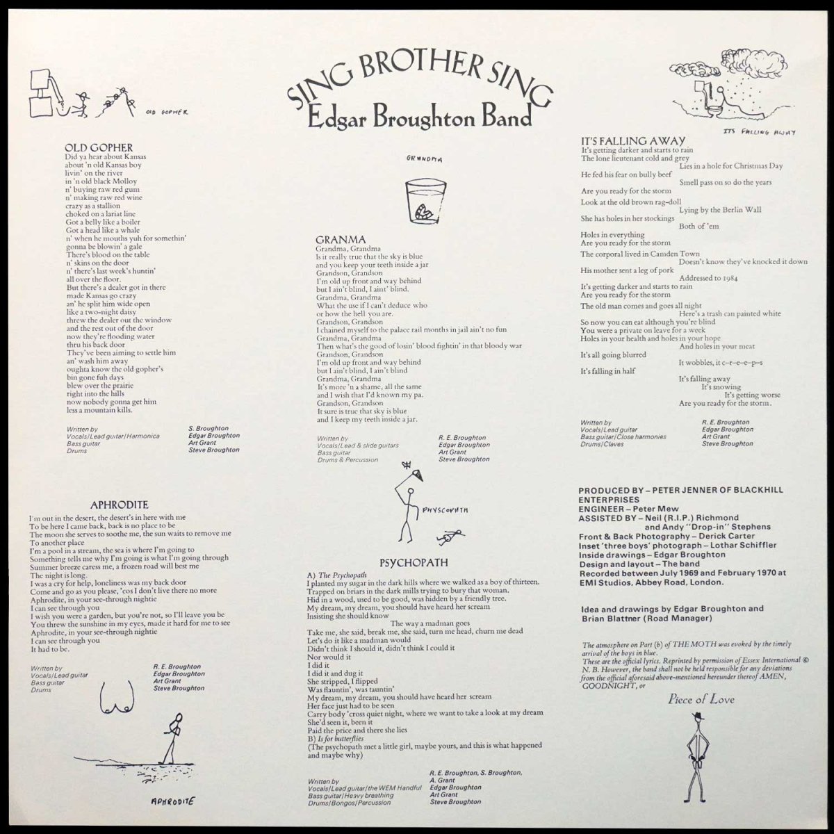 LP Edgar Broughton Band — Sing Brother Sing фото 2