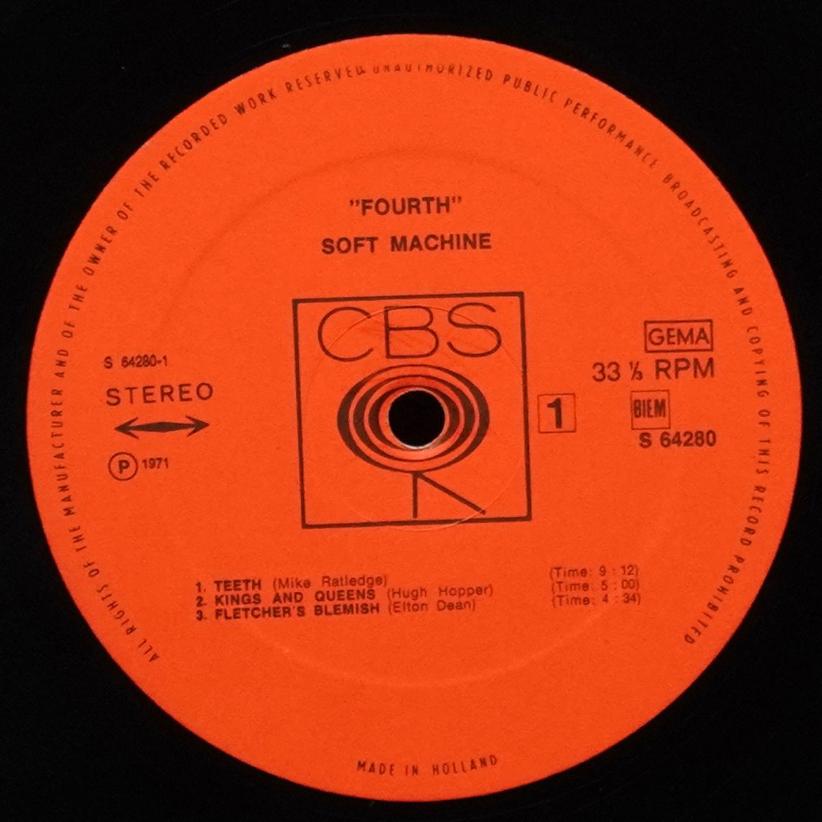 LP Soft Machine — Fourth фото 3