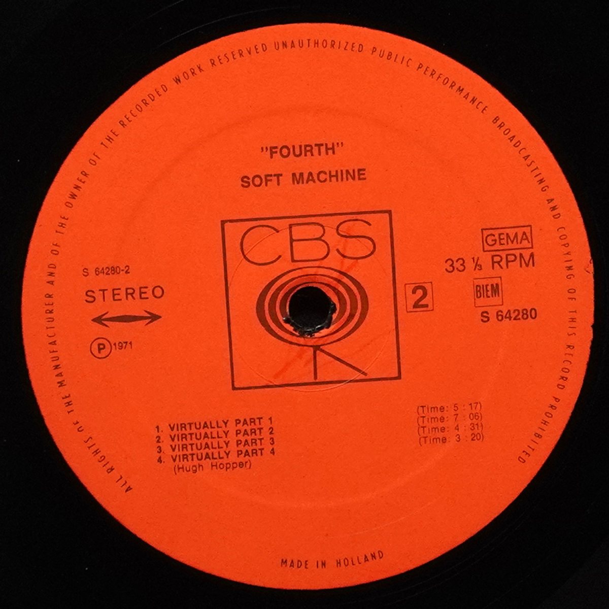 LP Soft Machine — Fourth фото 4