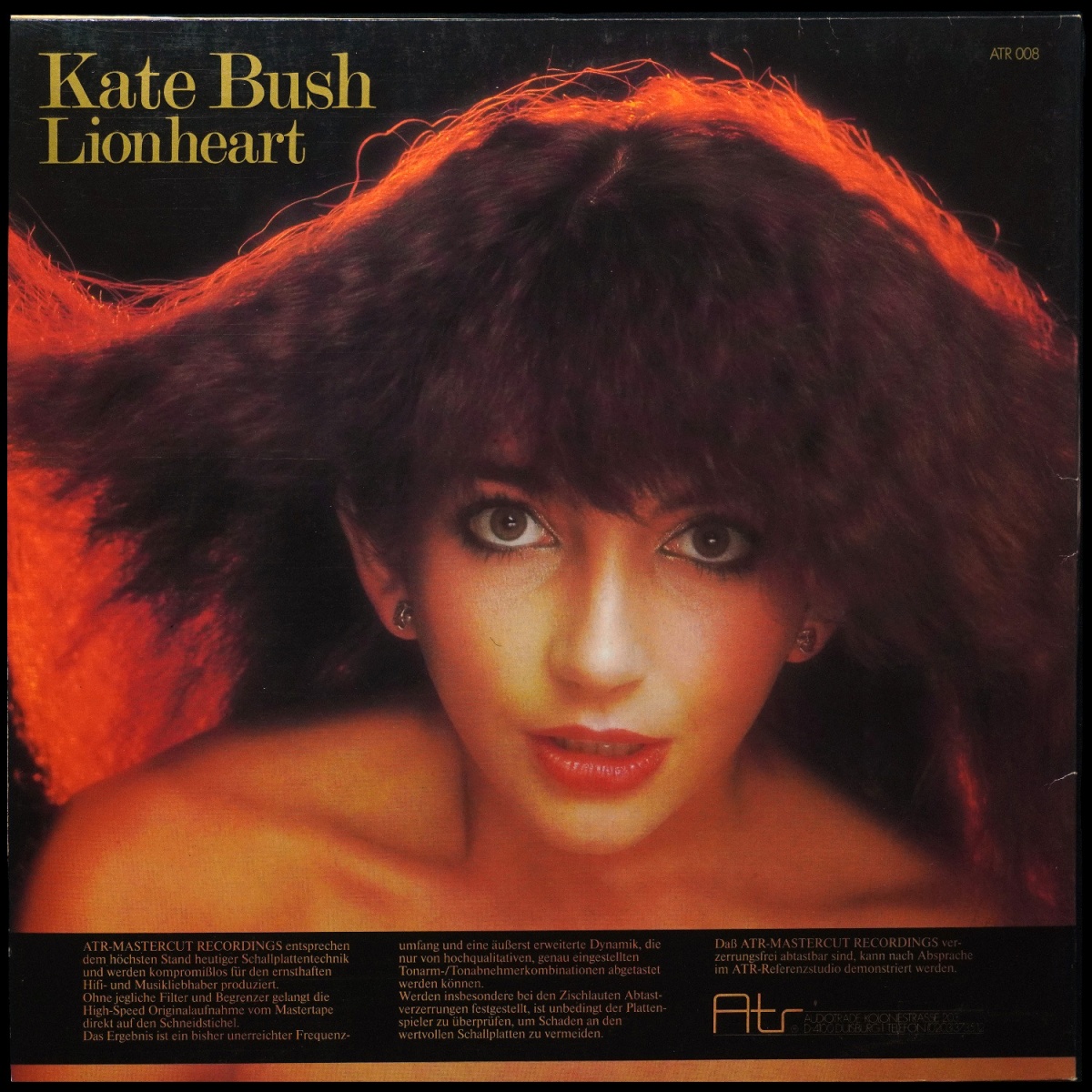 LP Kate Bush — Lionheart фото 4