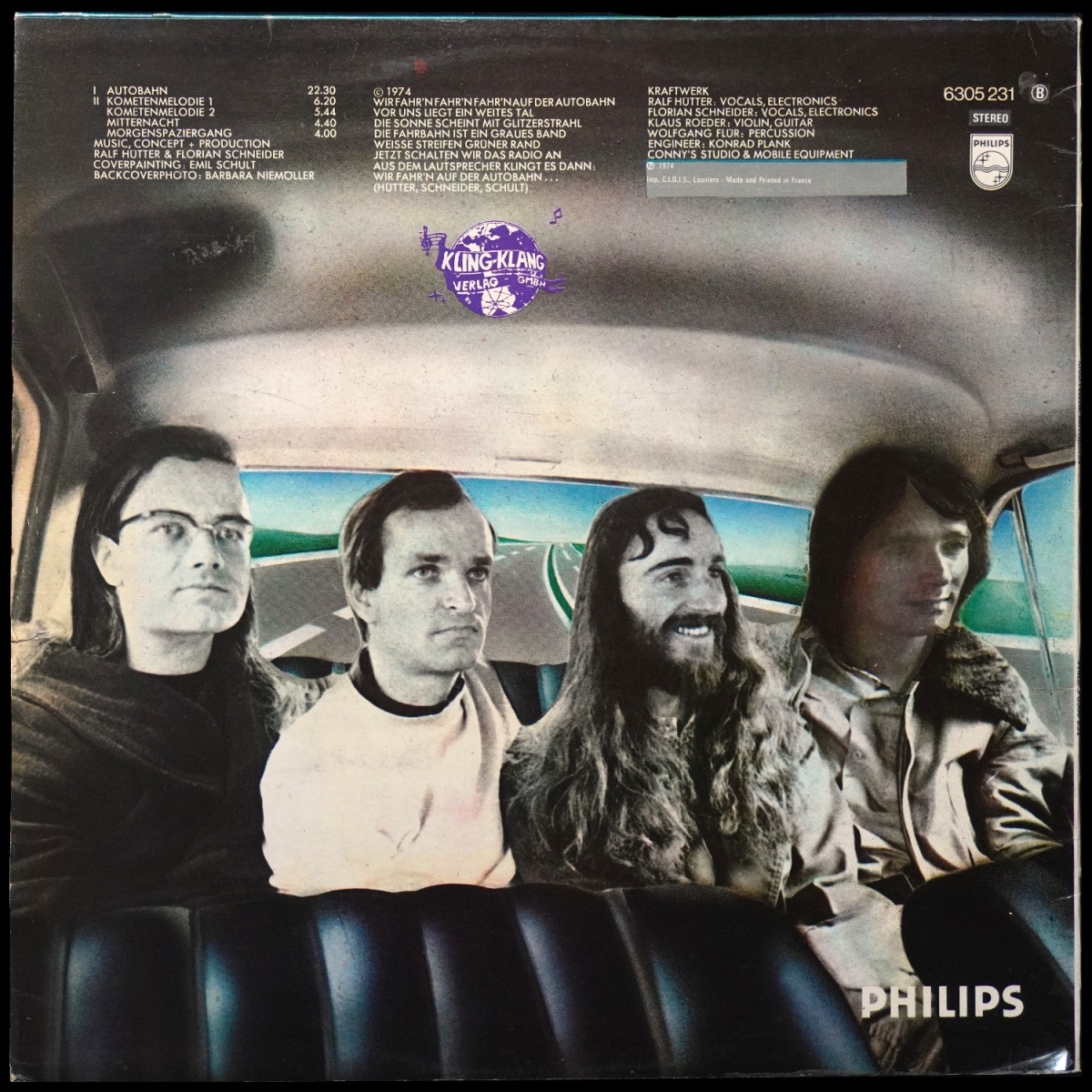 LP Kraftwerk — Autobahn фото 2