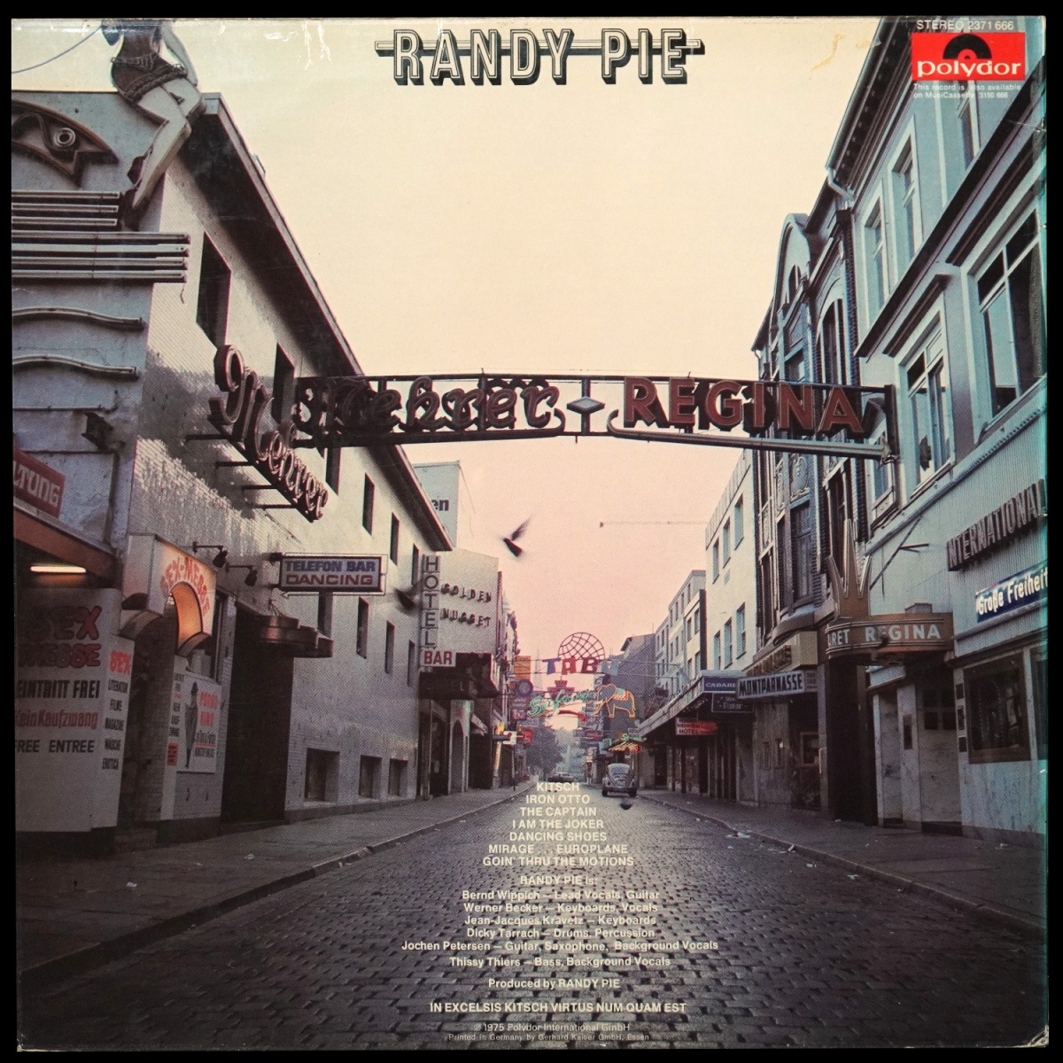 LP Randy Pie — Kitsch фото 2