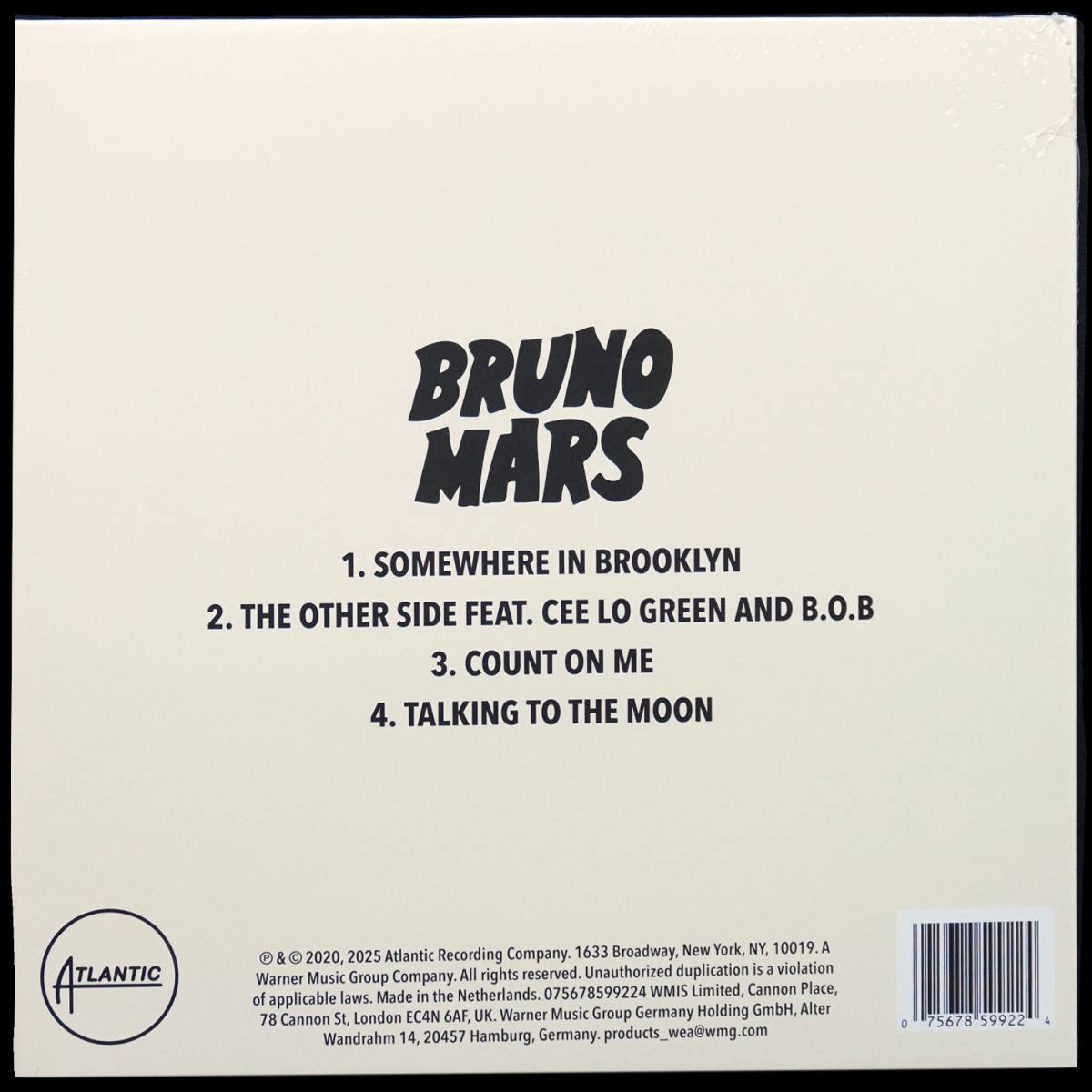 LP Bruno Mars — t's Better If You Don't Understand (EP (мини-альбом)) фото 2
