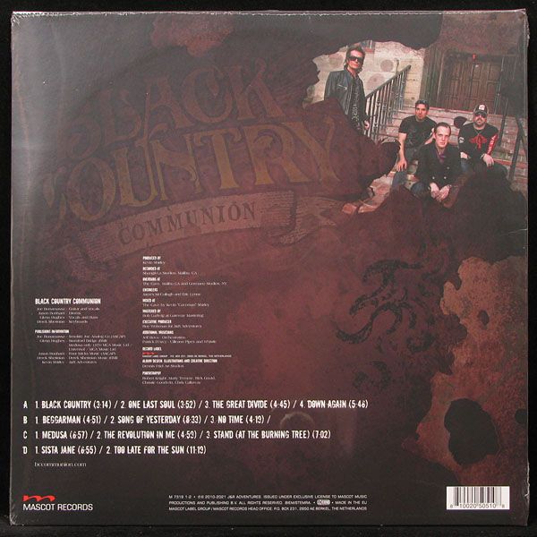 LP Black Country Communion — Black Country (2LP, цветной винил) фото 2