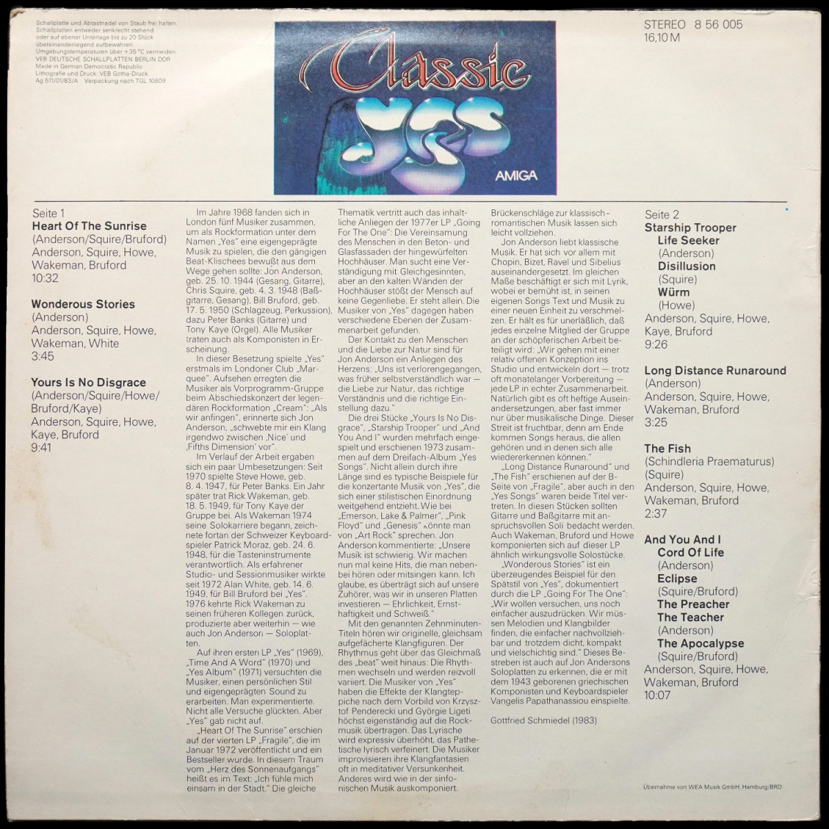 LP Yes — Classic Yes фото 2