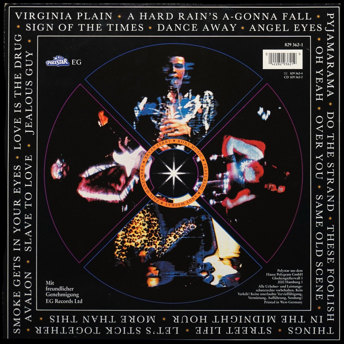 LP Roxy Music — Street Life - 20 Great Hits (2LP) фото 2