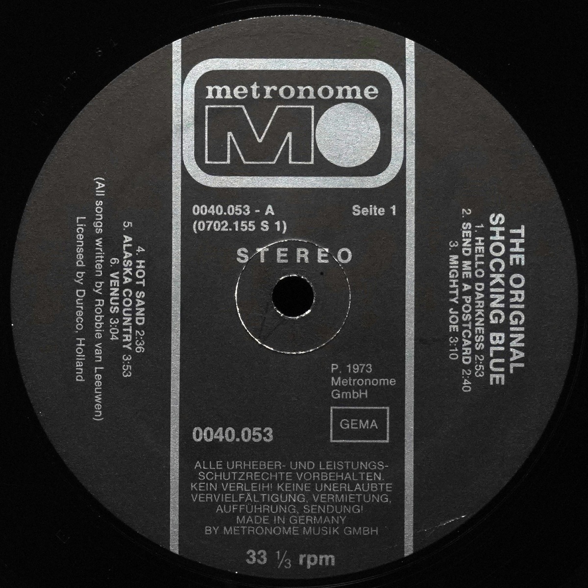 LP Shocking Blue — Original Shocking Blue фото 3