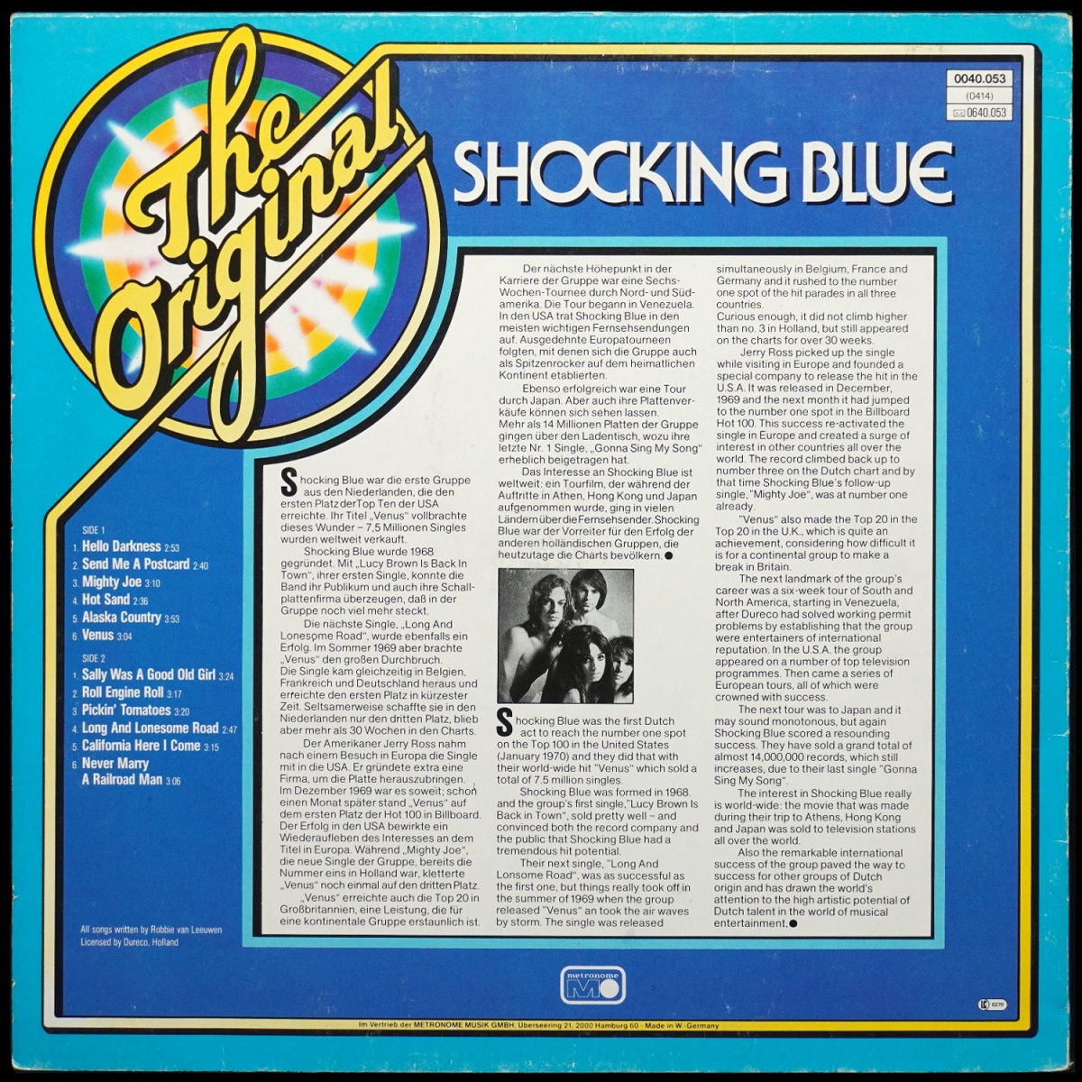 LP Shocking Blue — Original Shocking Blue фото 2