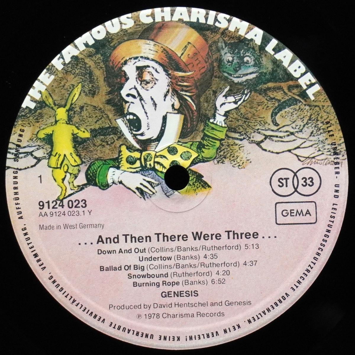 LP Genesis — And Then There Were Three.. фото 3