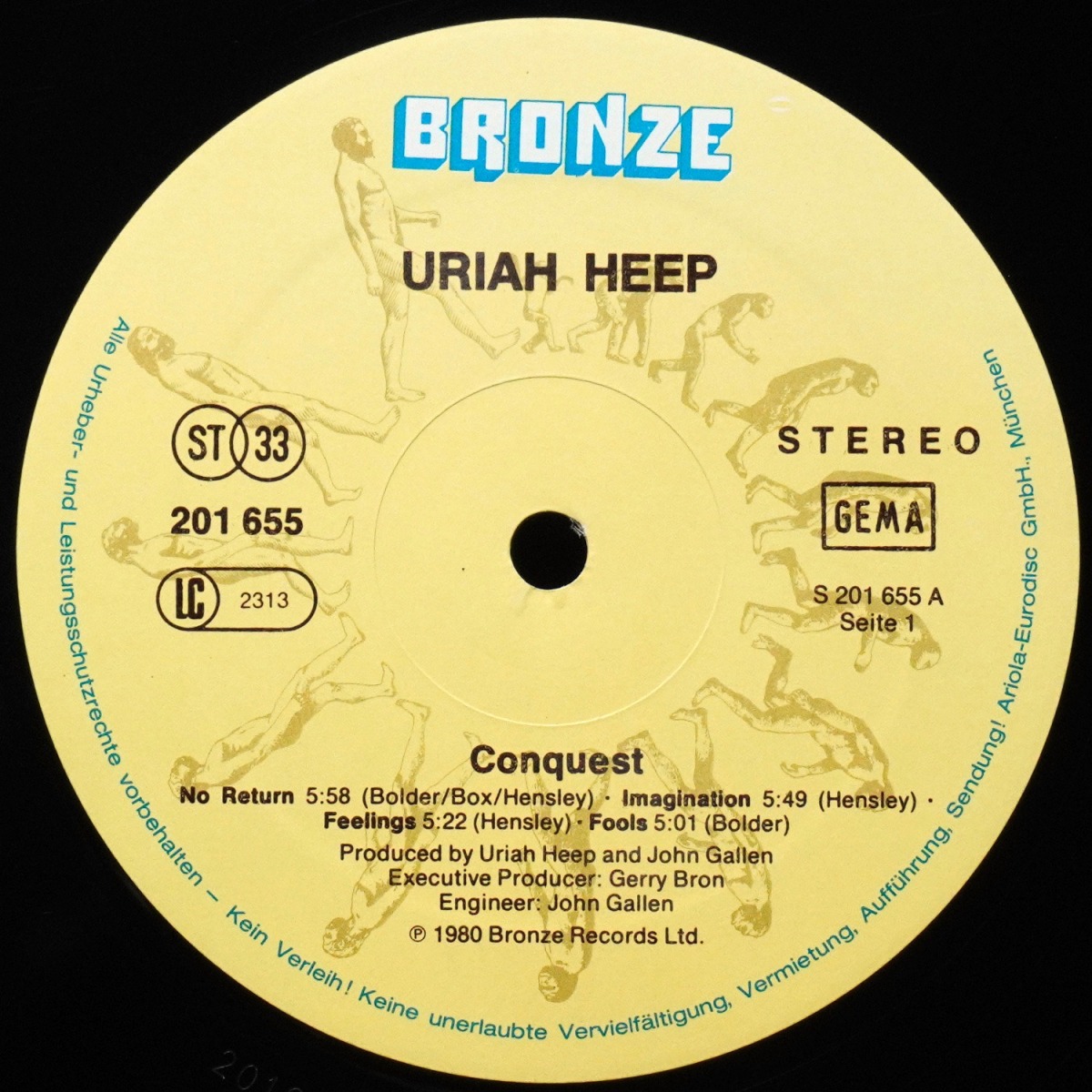 LP Uriah Heep — Conquest фото 3