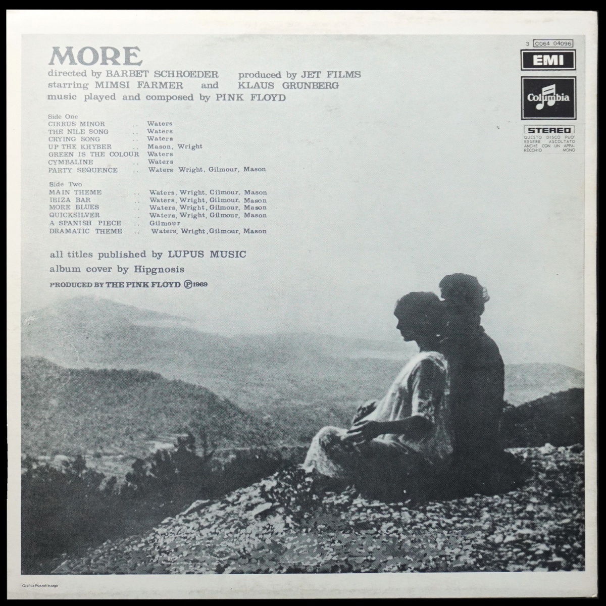 LP Pink Floyd — Soundtrack From The Film More фото 2