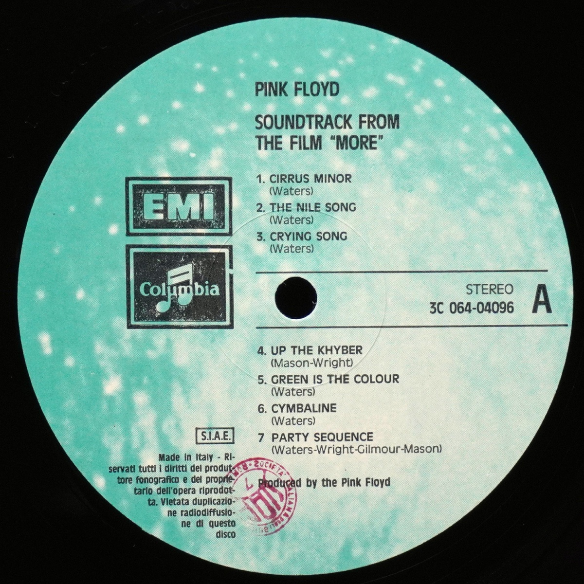 LP Pink Floyd — Soundtrack From The Film More фото 3