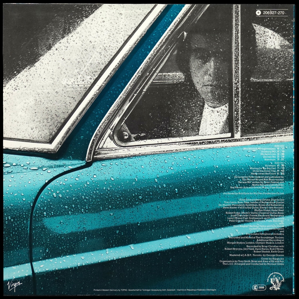 LP Peter Gabriel — Peter Gabriel фото 2