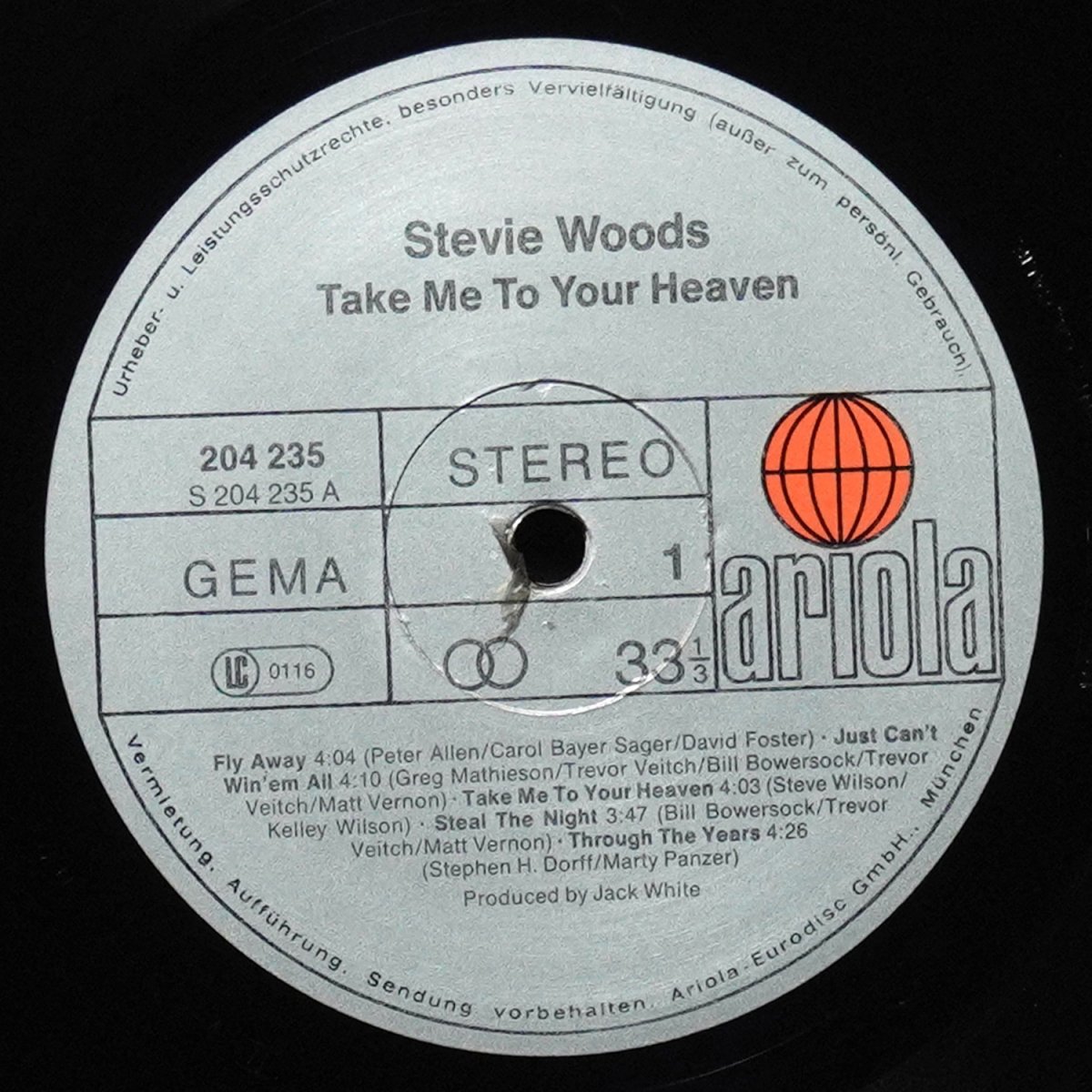 LP Stevie Woods — Take Me To Your Heaven фото 2