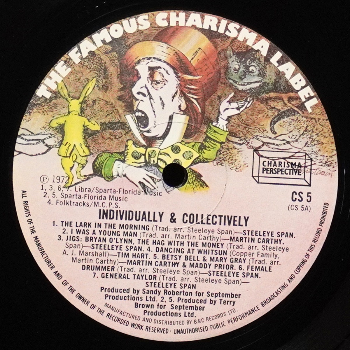 LP Steeleye Span — Individually & Collectively фото 2