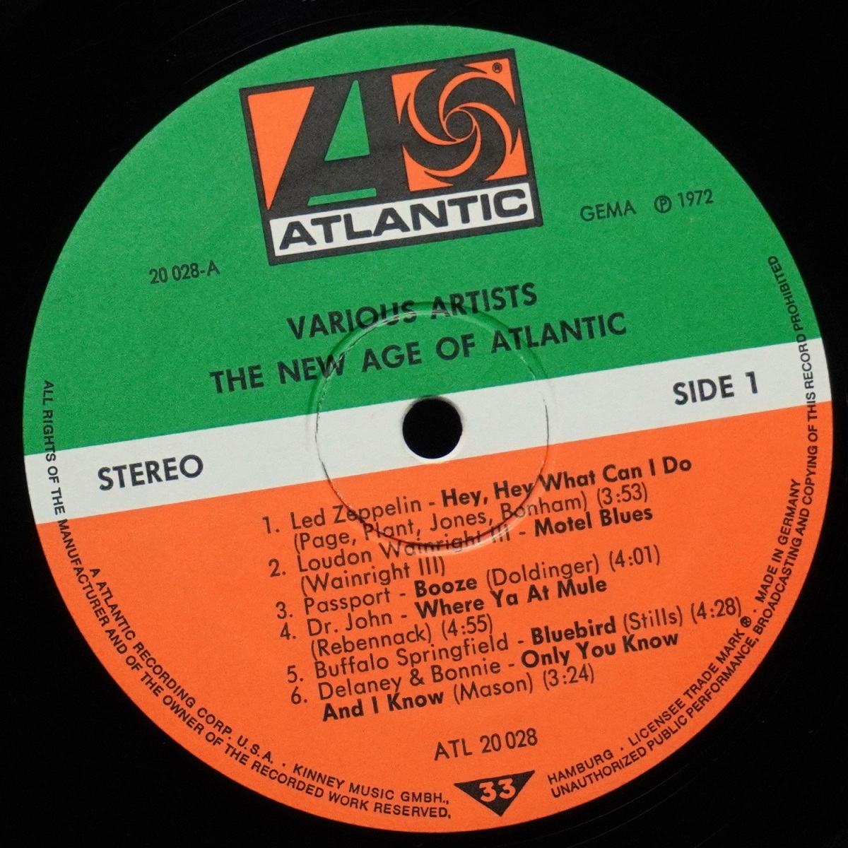 LP V/A — New Age Of Atlantic фото 2