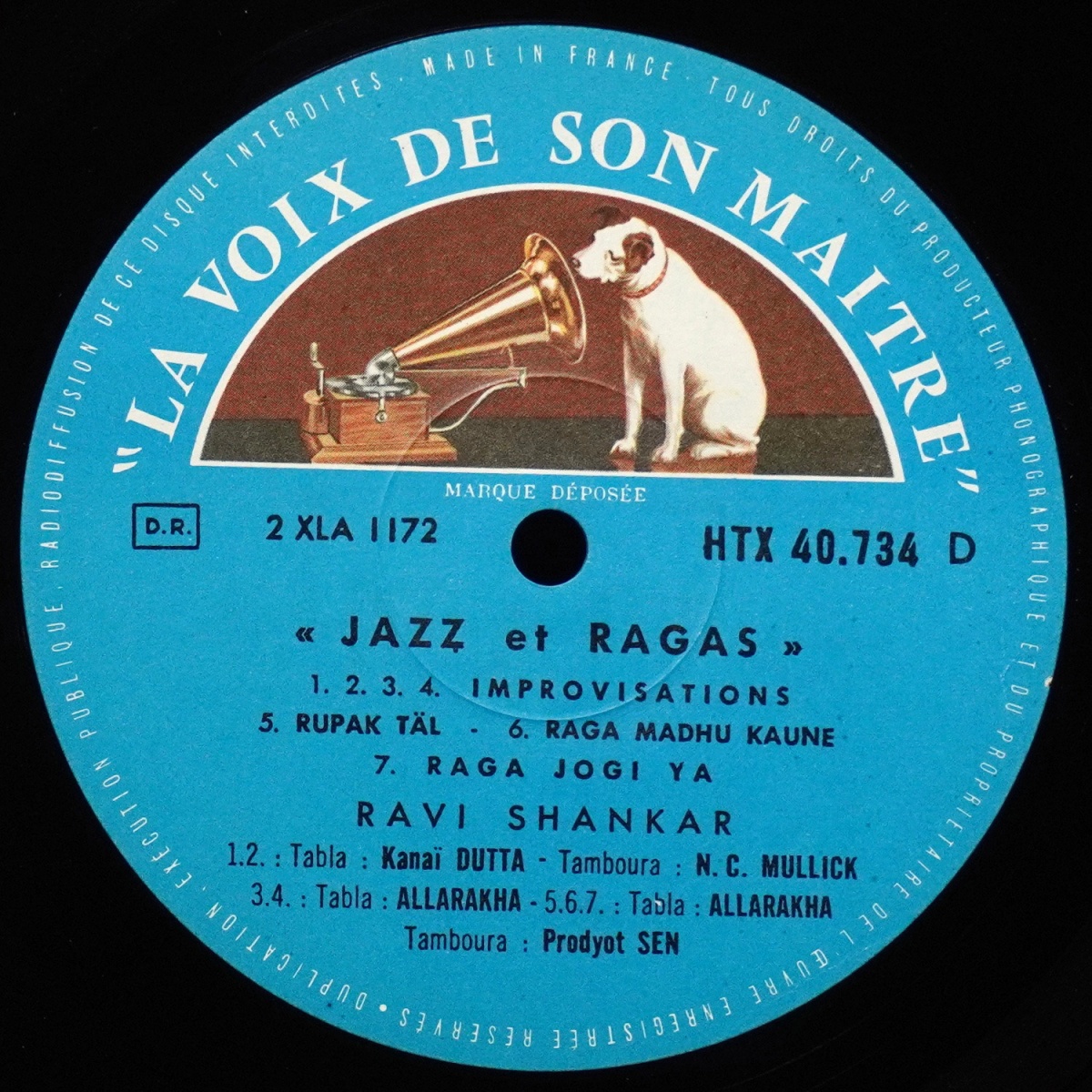 LP Ravi Shankar — Jazz Et Ragas фото 2