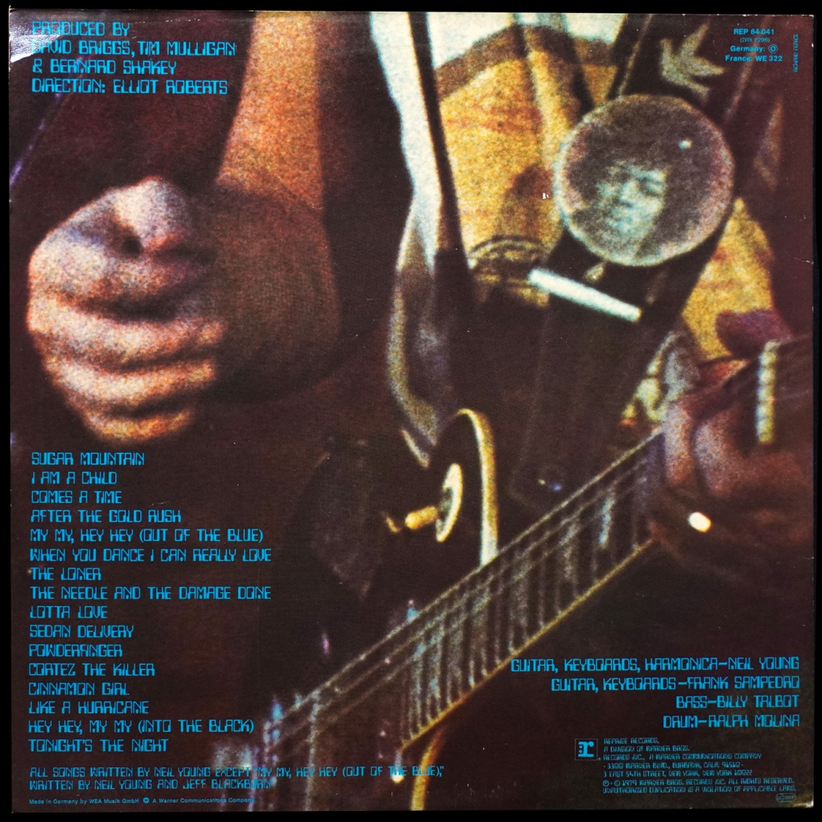 LP Neil Young — Live Rust (2LP) фото 2