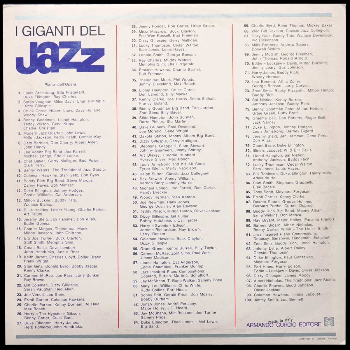 LP Chick Corea — I Giganti Del Jazz Vol. 2 фото 2