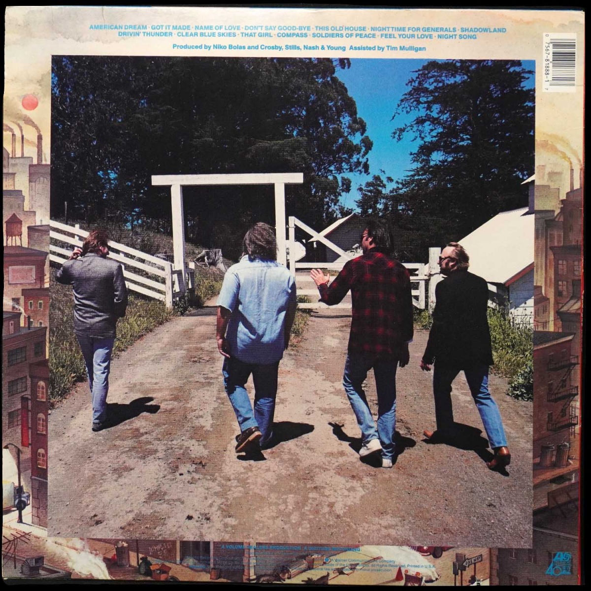 LP Crosby, Stills, Nash & Young — American Dream фото 2