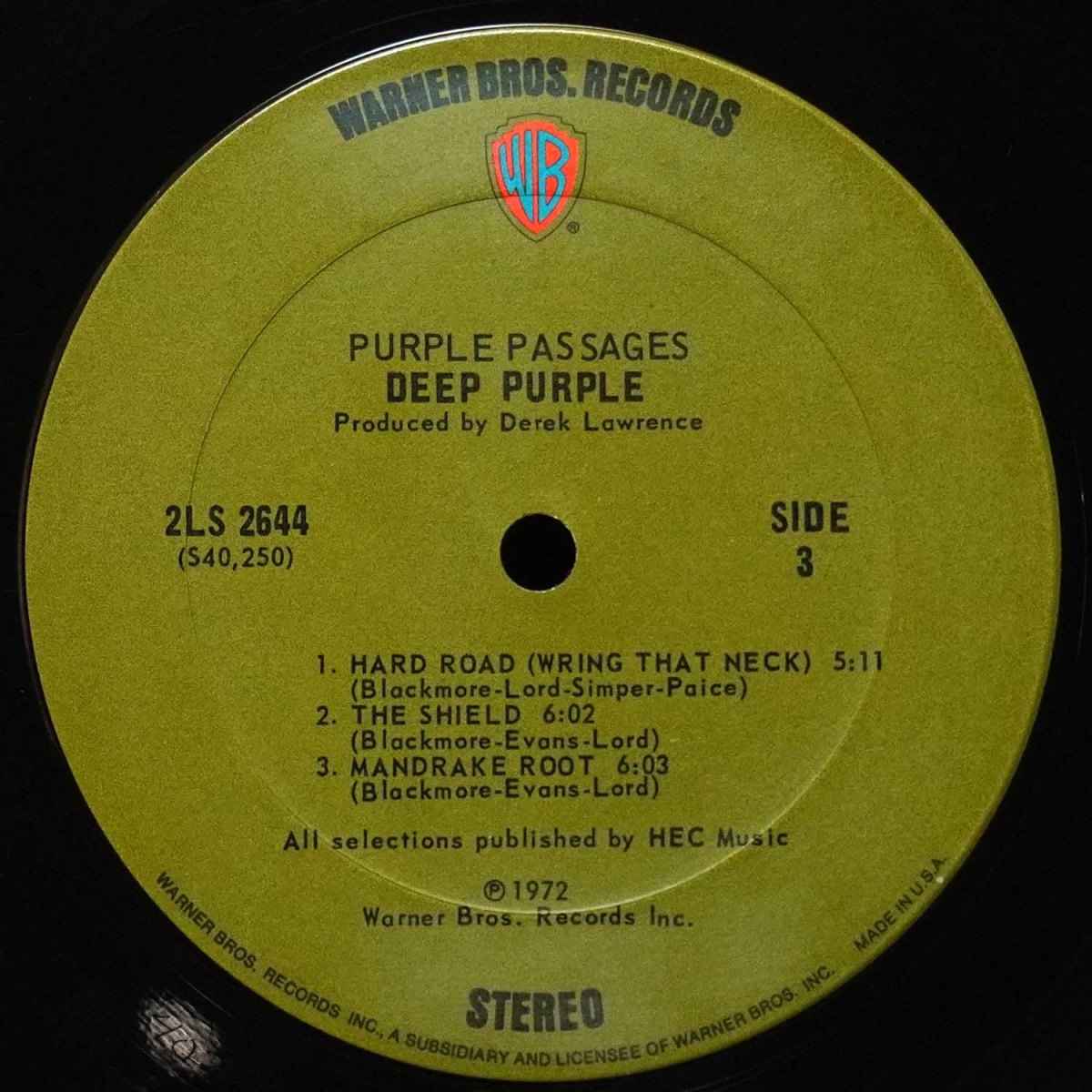 LP Deep Purple — Purple Passages (2LP) фото 5