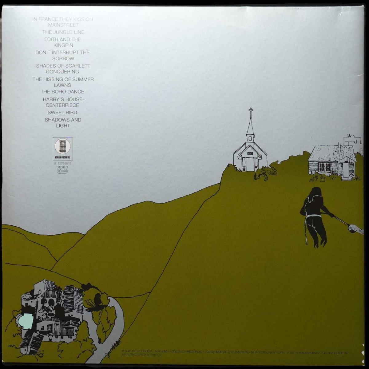 LP Joni Mitchell — Hissing Of Summer Lawns фото 2