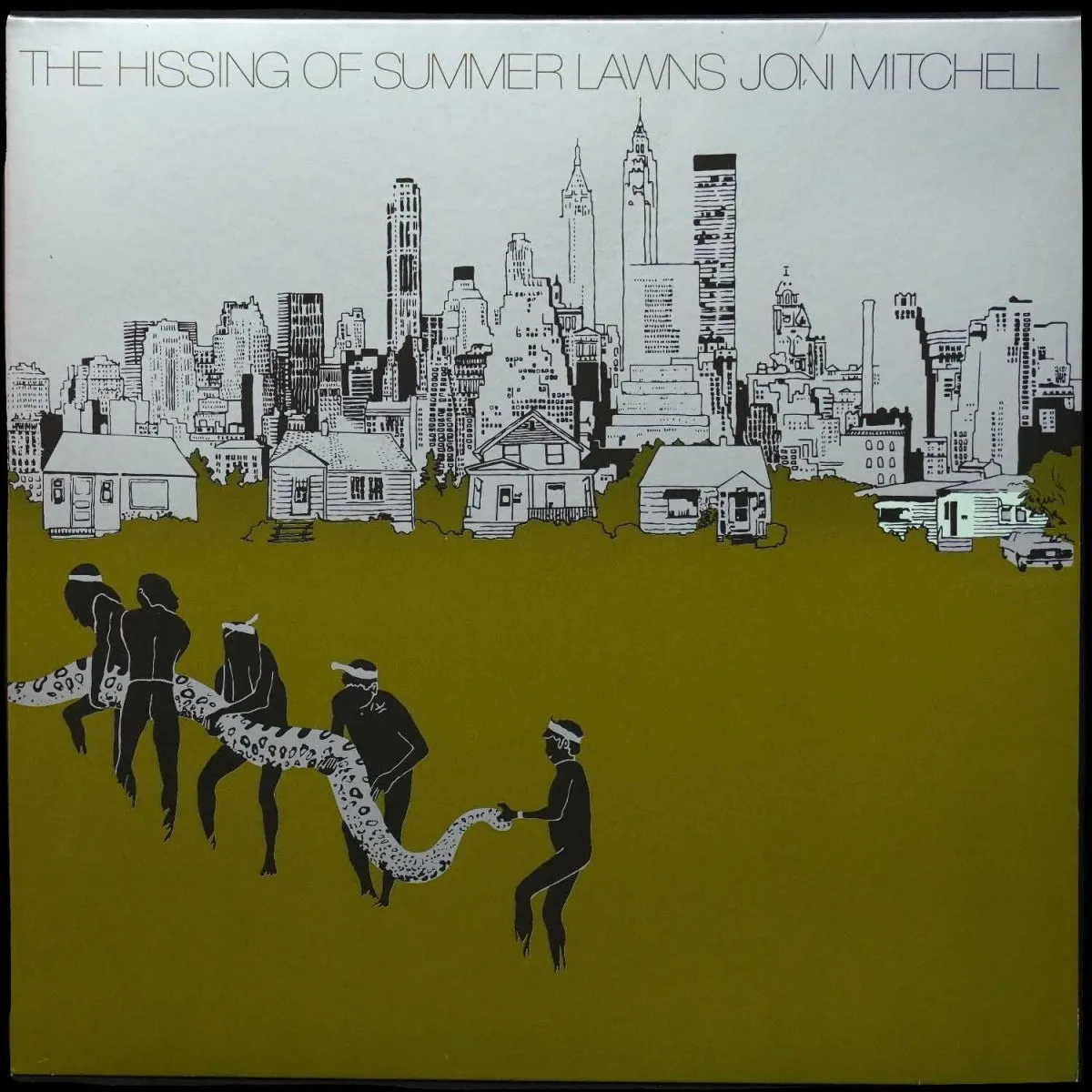 LP Joni Mitchell — Hissing Of Summer Lawns фото