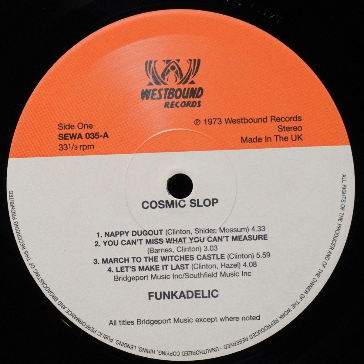 LP Funkadelic — Cosmic Slop фото 3