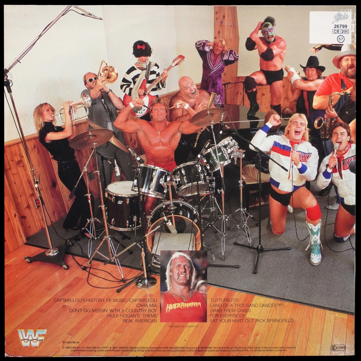 LP V/A — Wrestling Album фото 2