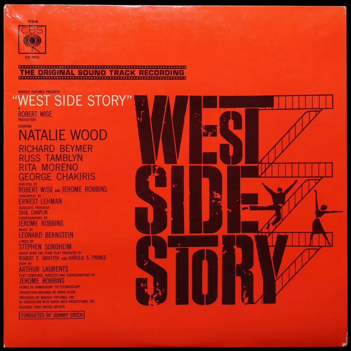LP Leonard Bernstein — West Side Story (The Original Sound Track Recording) фото