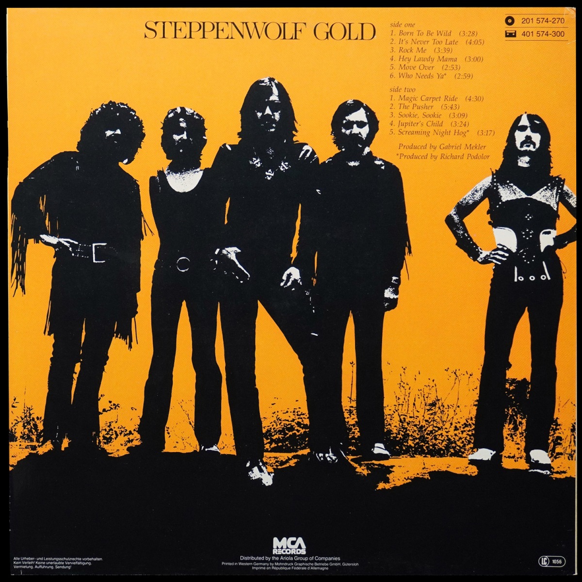 LP Steppenwolf — Gold (Their Great Hits) фото 2