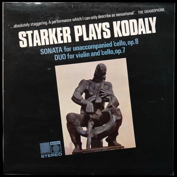 Kodaly: Sonata For Unaccompanied 'Cello, Op. 8 / Duo For Violin And 'Cello, Op. 7