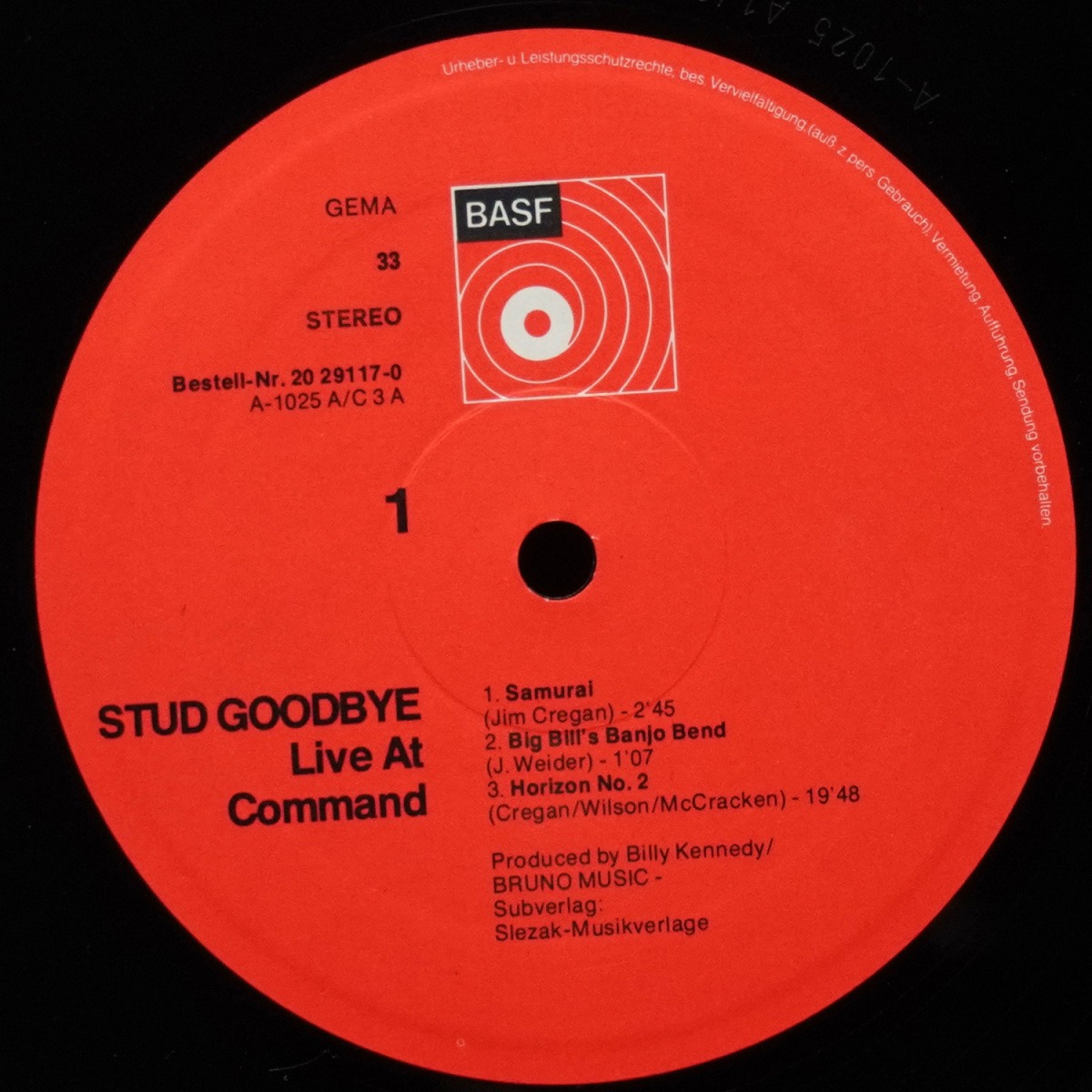 LP Stud — Goodbye (Live At Command) фото 3