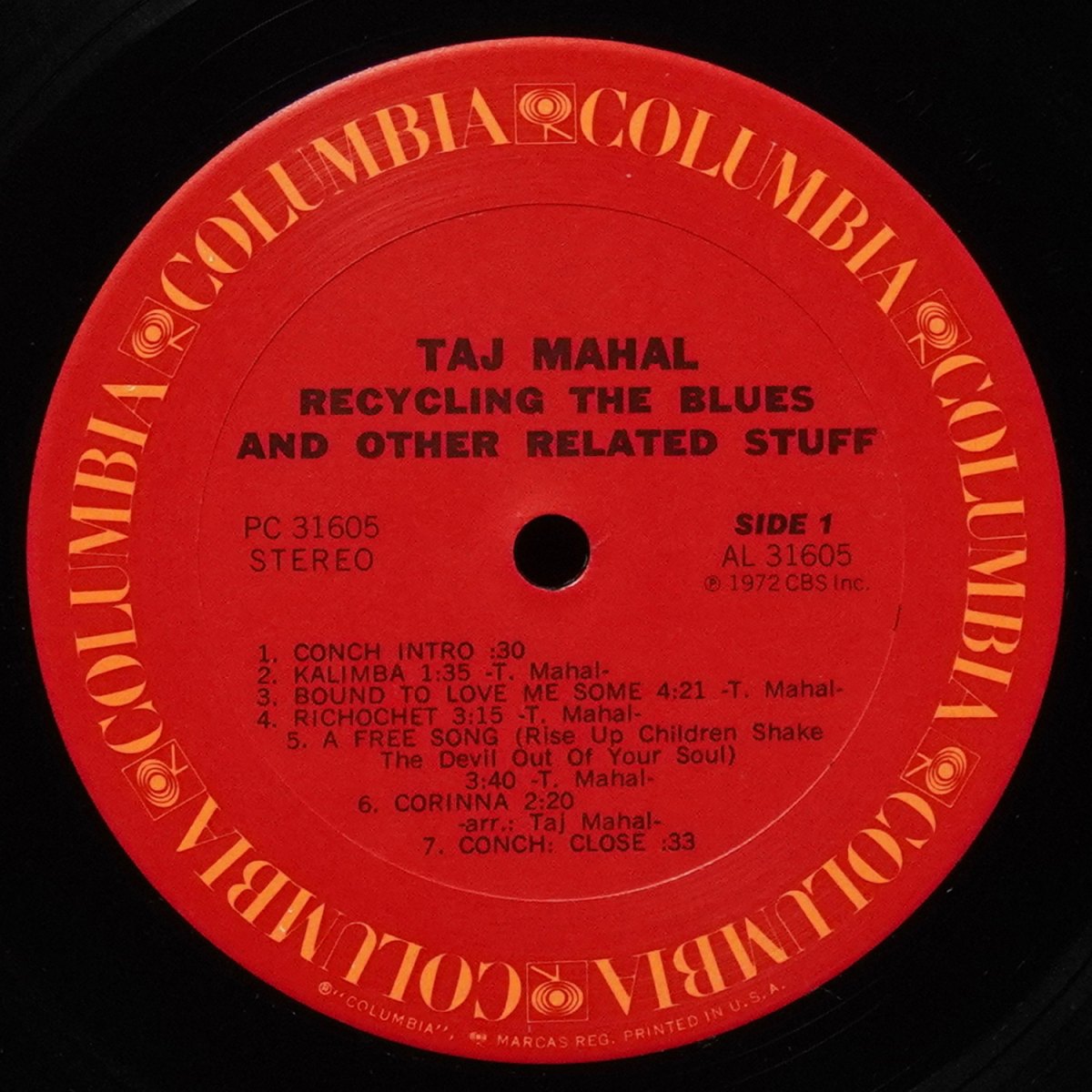 LP Taj Mahal — Recycling The Blues & Other Related Stuff фото 2
