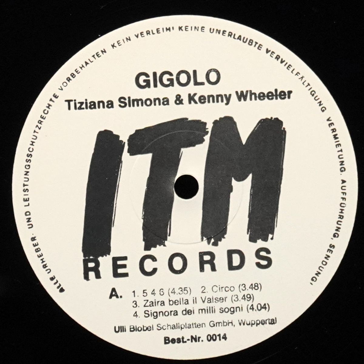 LP Tiziana Simona — Gigolo фото 2