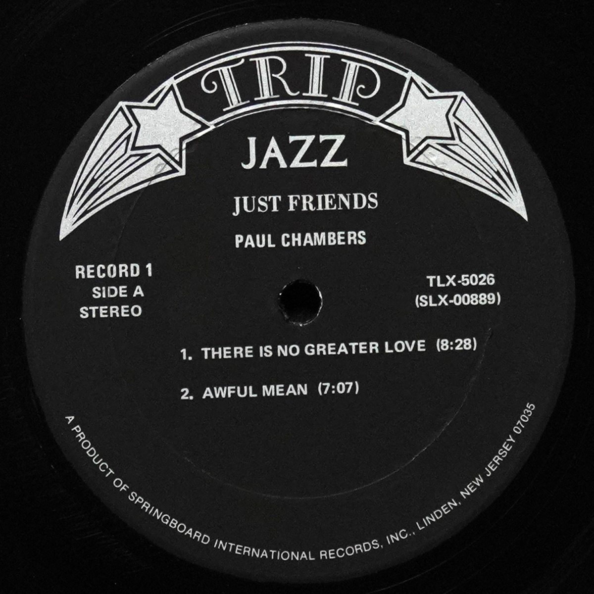 LP Paul Chambers — Just Friends (2LP) фото 2