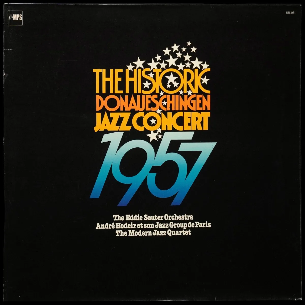 LP Eddie Sauter — Historic Donaueschingen Jazz Concert 1957 фото