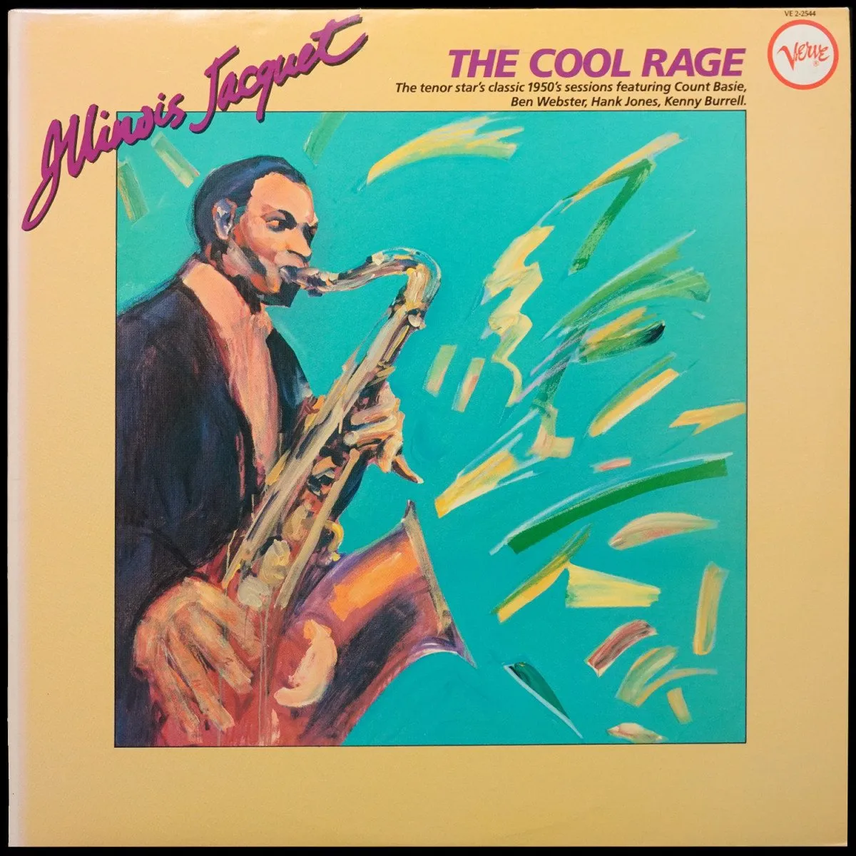 LP Illinois Jacquet — Cool Rage (2LP, моно) фото