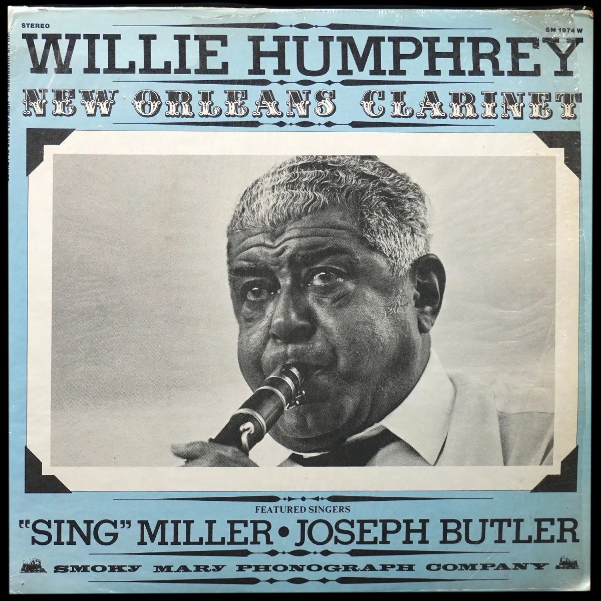 LP Willie Humphrey — New Orleans Clarinet фото