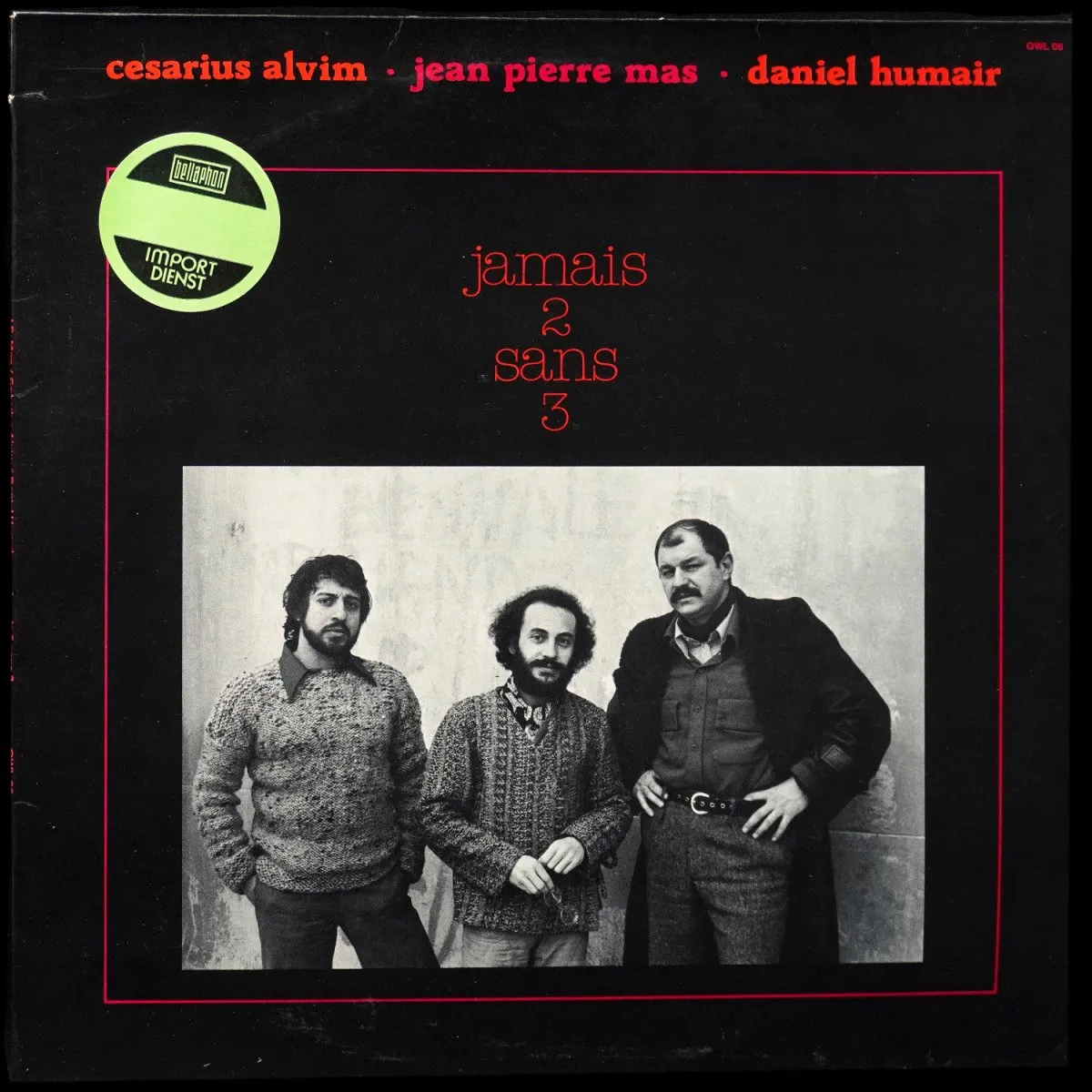 LP Jean-Pierre Mas — Jamais 2 Sans 3 фото