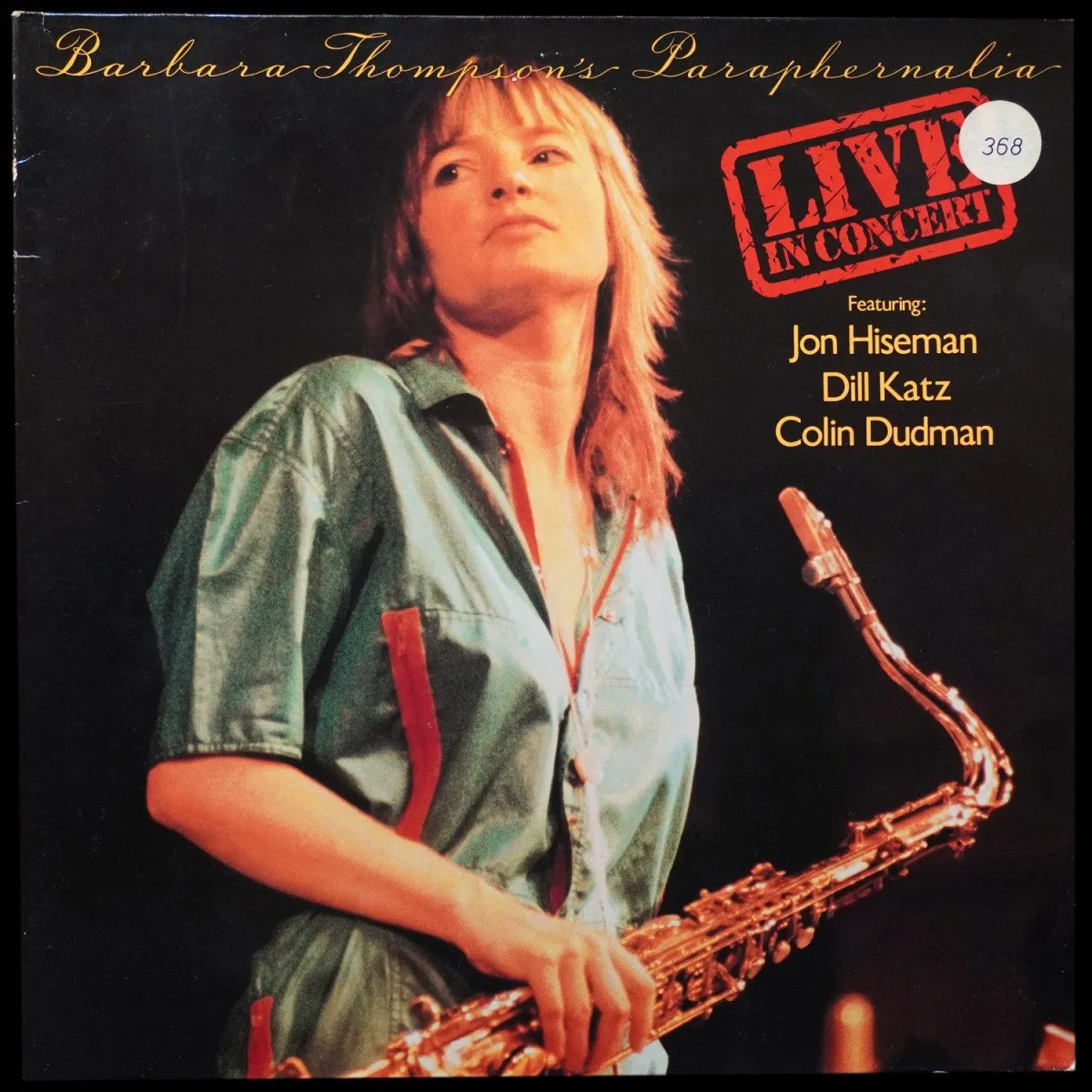 LP Barbara Thompson's Paraphernalia — Live In Concert (2LP) фото