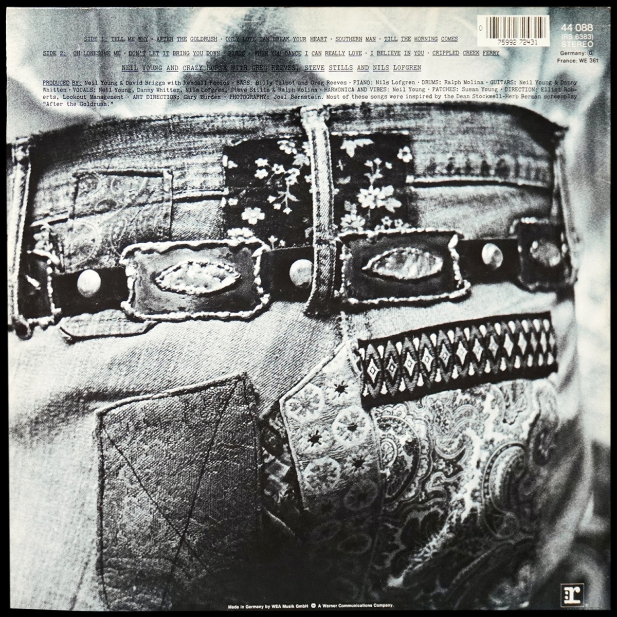 LP Neil Young — After The Gold Rush фото 3