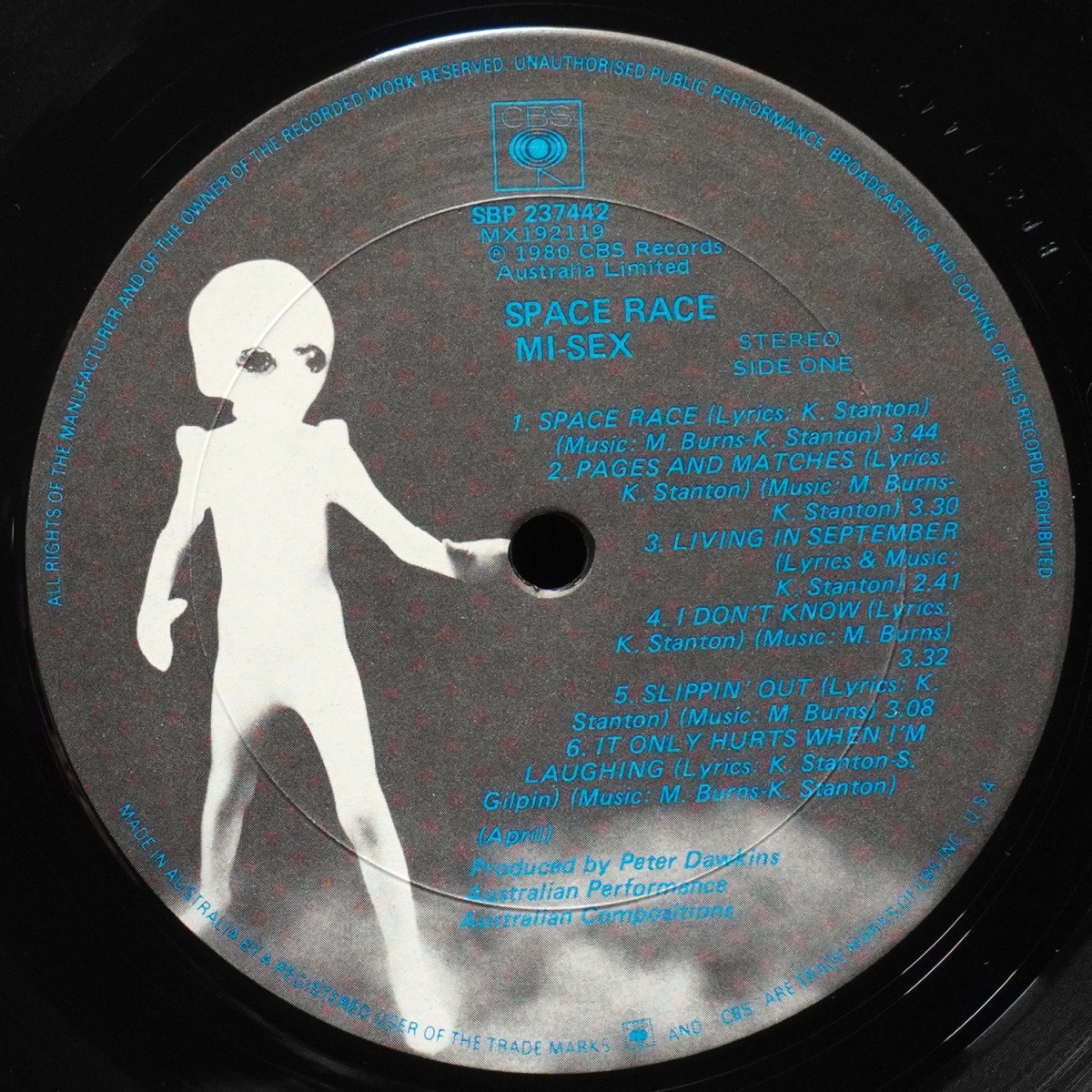 LP Mi-Sex — Space Race фото 2