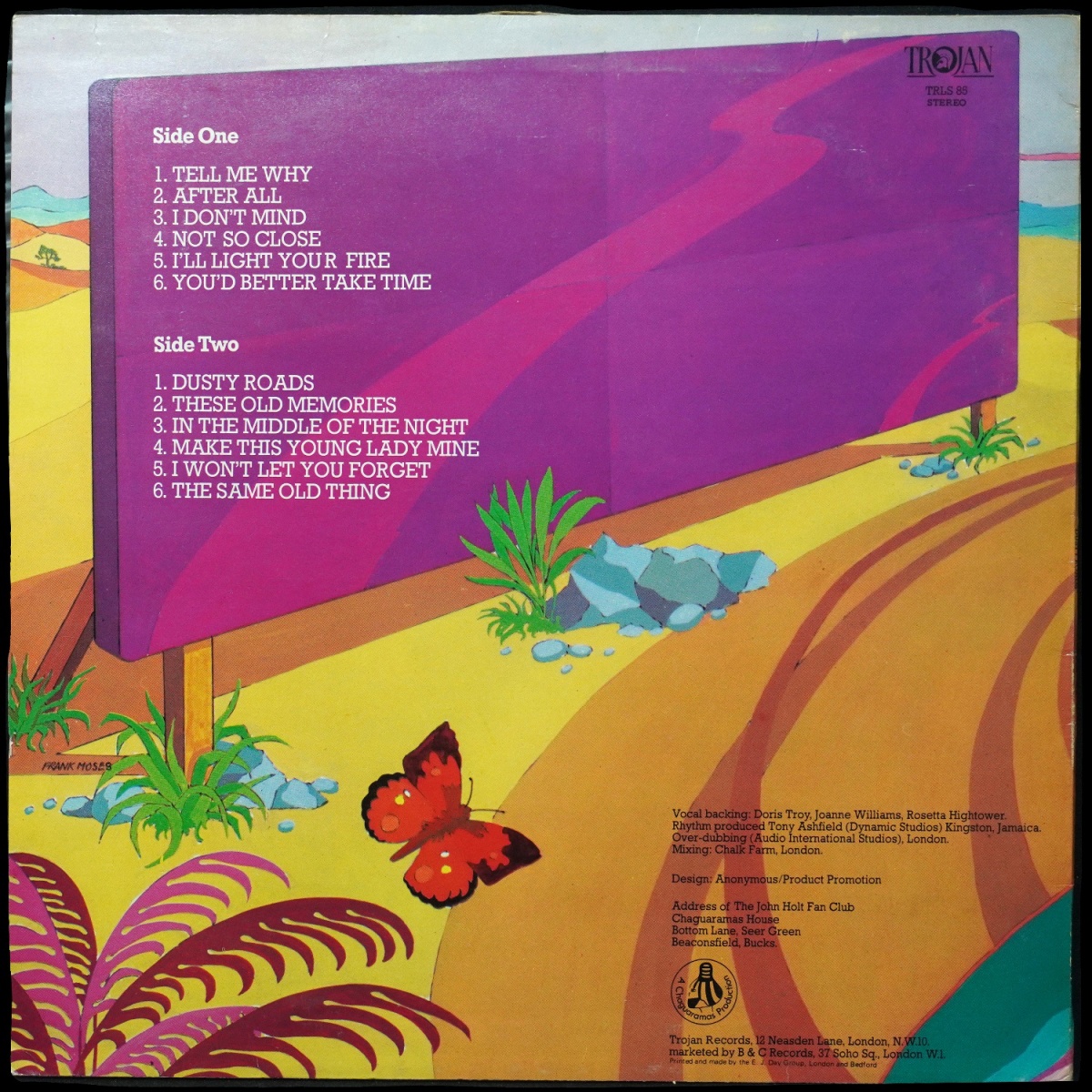 LP John Holt — Dusty Roads фото 2