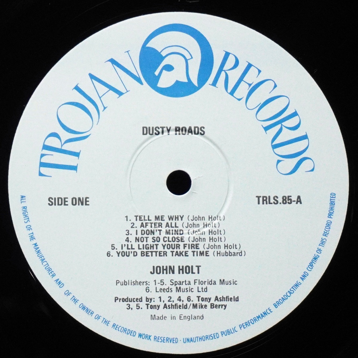 LP John Holt — Dusty Roads фото 3