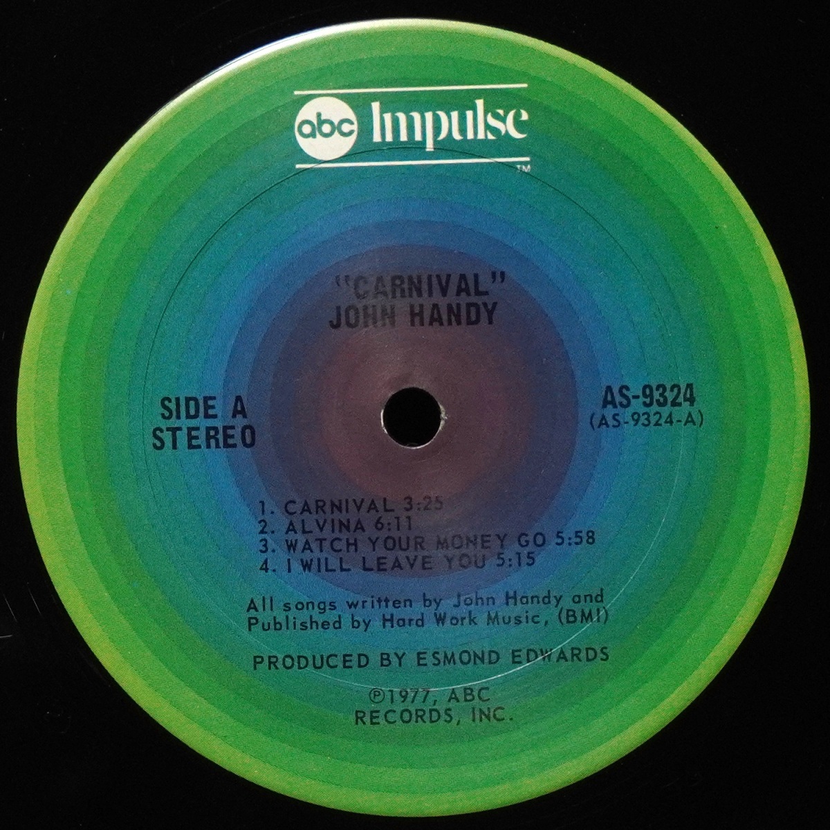 LP John Handy — Carnival фото 3