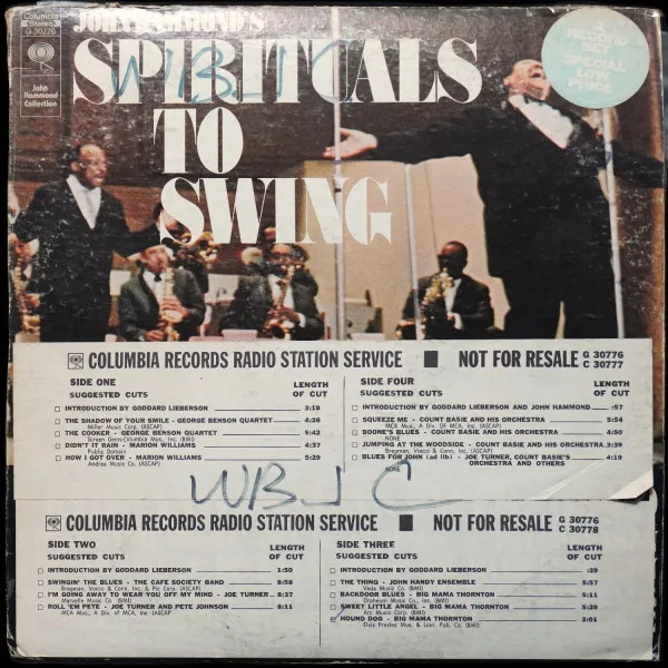 John Hammond's Spirituals To Swing 30th Anniversary Concert (1967)