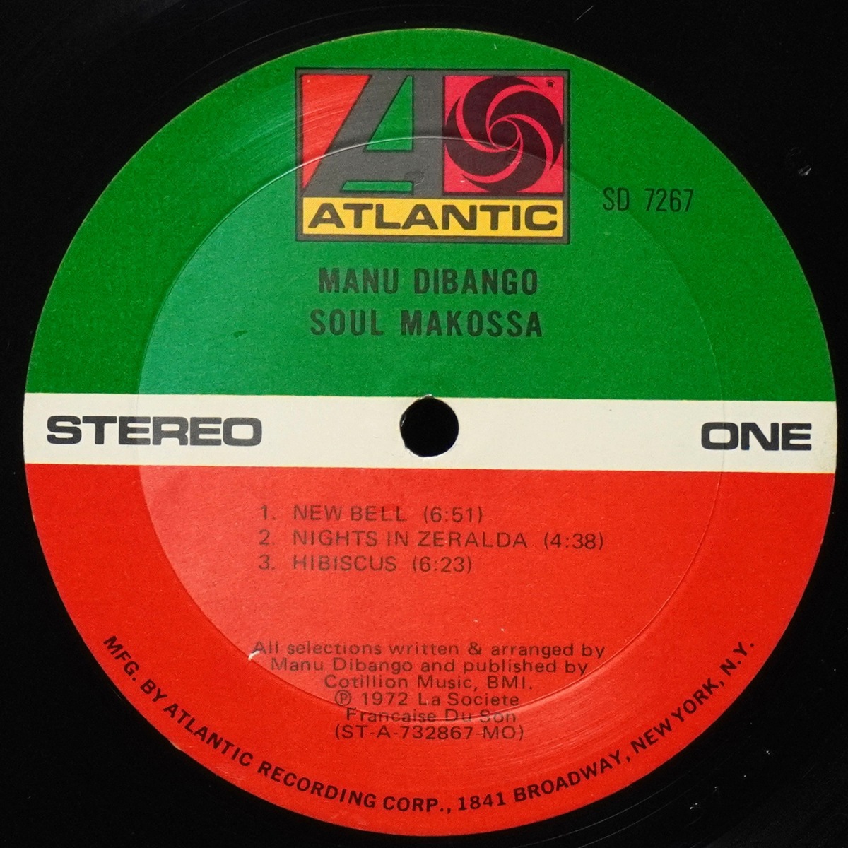 LP Manu Dibango — Soul Makossa фото 3