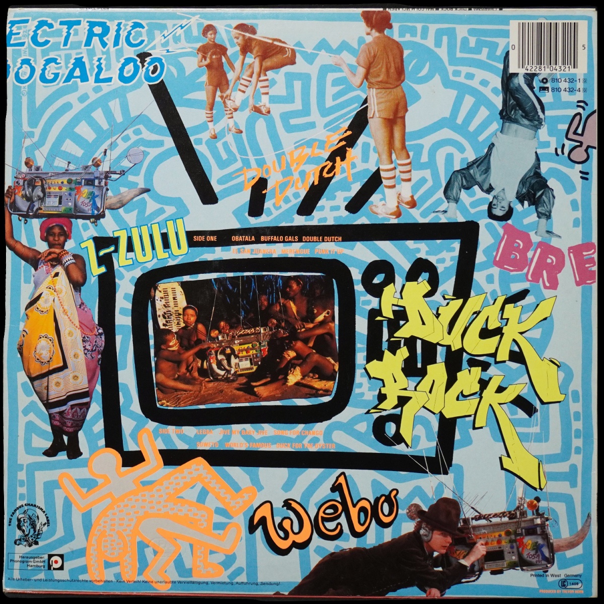 LP Malcolm McLaren — Duck Rock фото 2